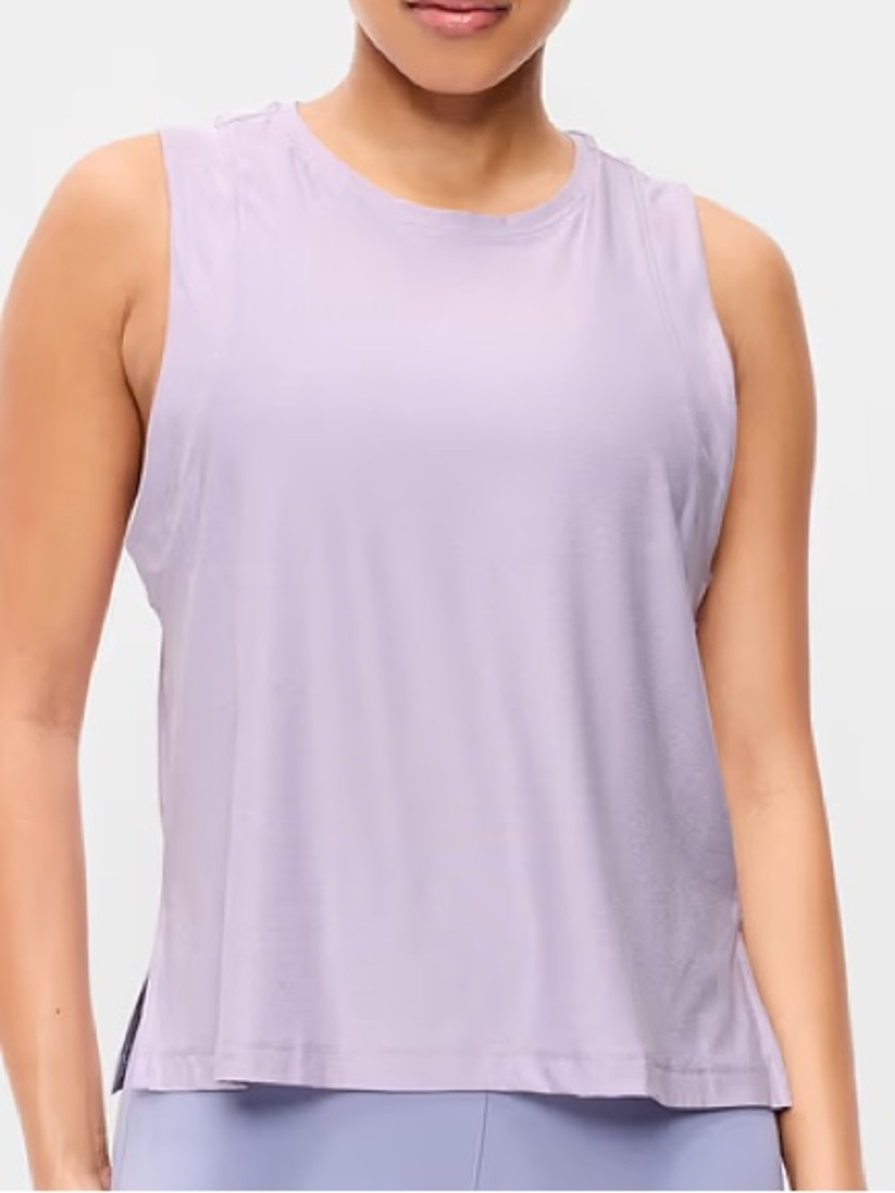 Old Navy CloudMotion Tank Top Dusky Lavender Medium Tall